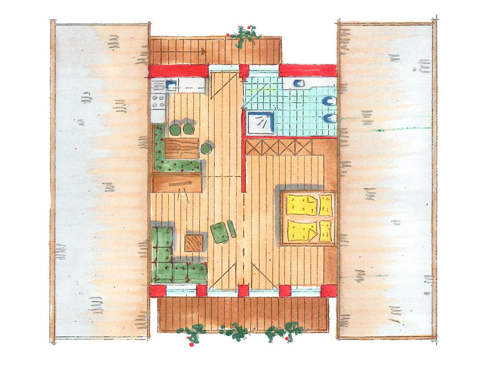 Chalet Piz da Peres Olang Ruang foto
